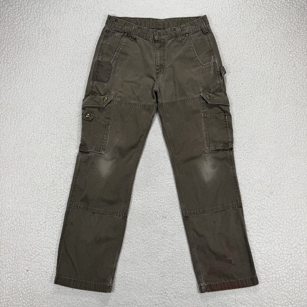 Carhartt B342 Relaxed Cargo Pants Men's 32x320 Workwear Streetwear Grunge Y2K